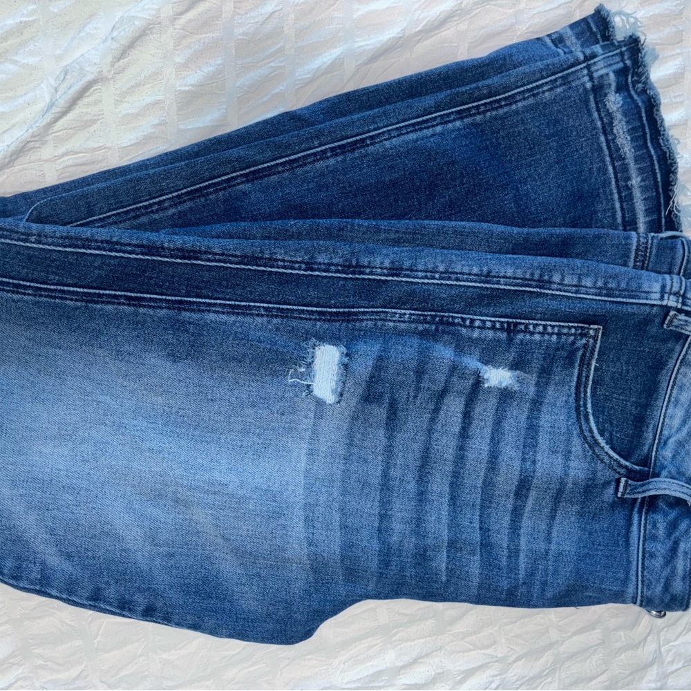 Women's Blue Distressed KanCan Jeans